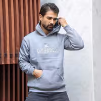 هودی مردانه طوسی DSQUARED2 مدلBehrad
