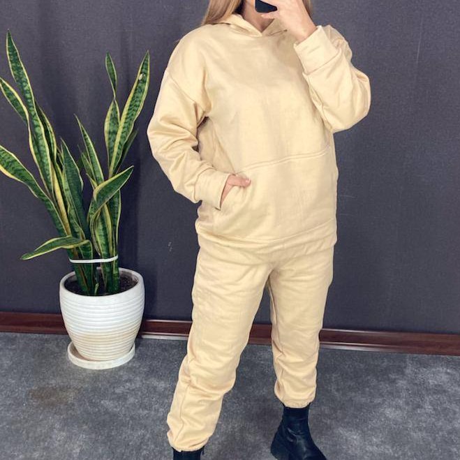 ست هودی و جاگر زنانه کد 100242