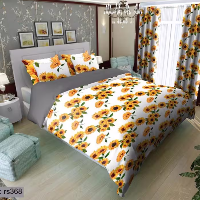 سرویس روتختی 2 نفره تنسل چاپی برندترک لند(Turk Land) rs 368