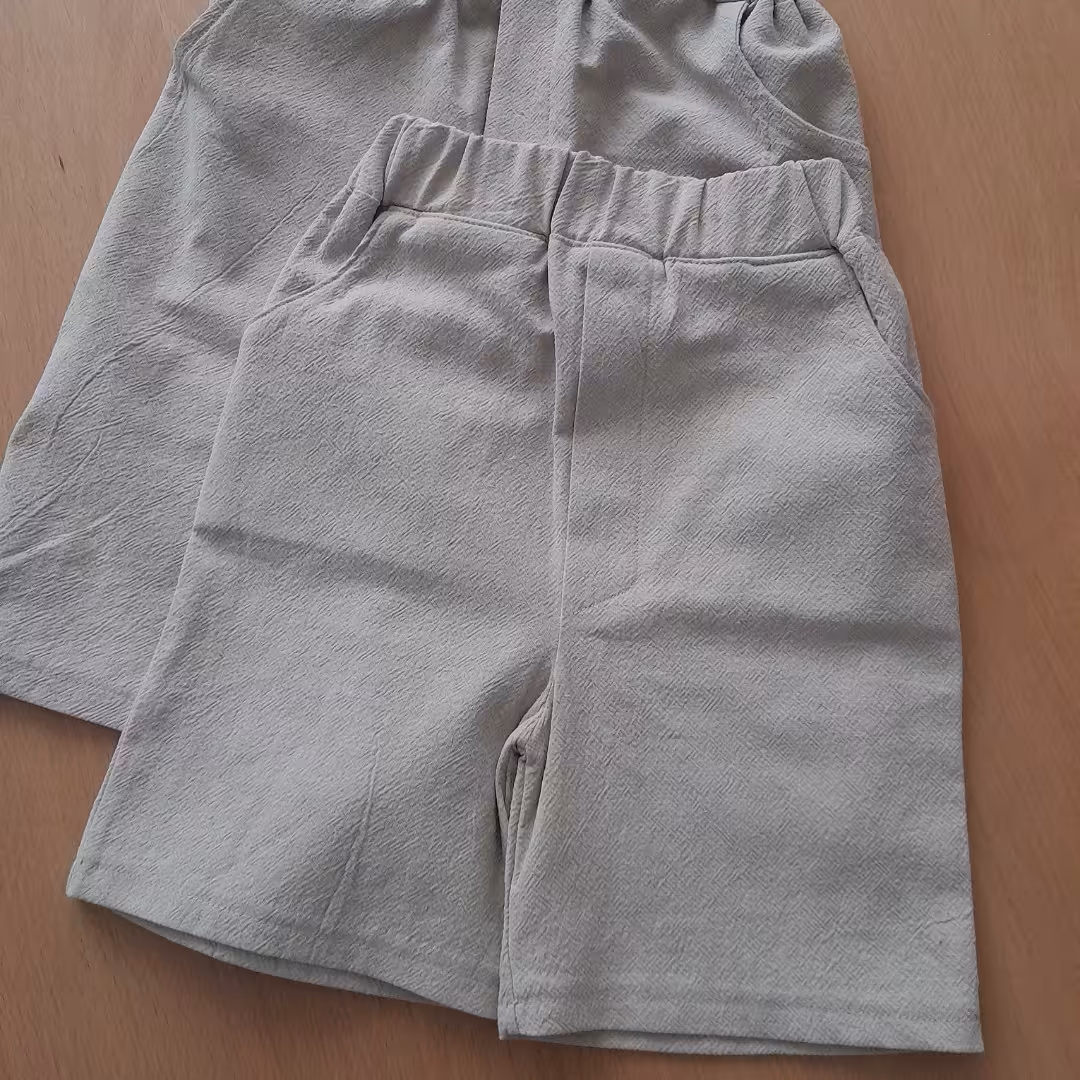 شلوارک  الیاف  طبیعی  جنس عالی برای تابستان مناسب دختر وپسر  