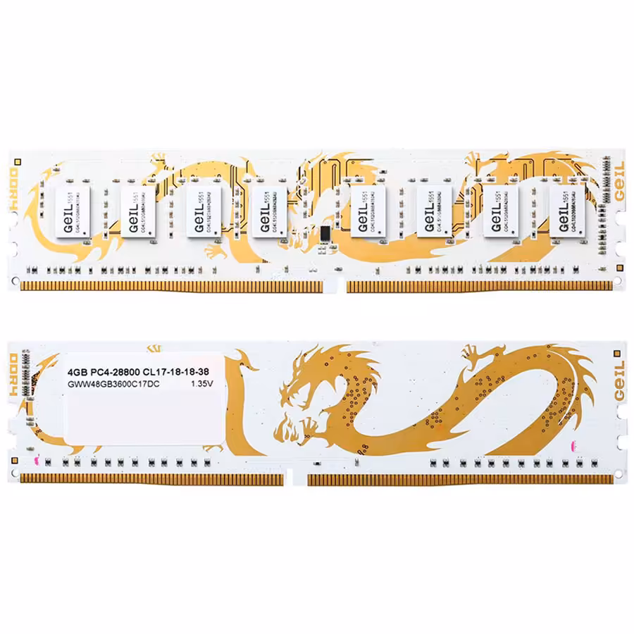 رم کامپیوتر گیل سری دراگون با ظرفیت 8 گیگابایت و فرکانس 3600 مگاهرتز