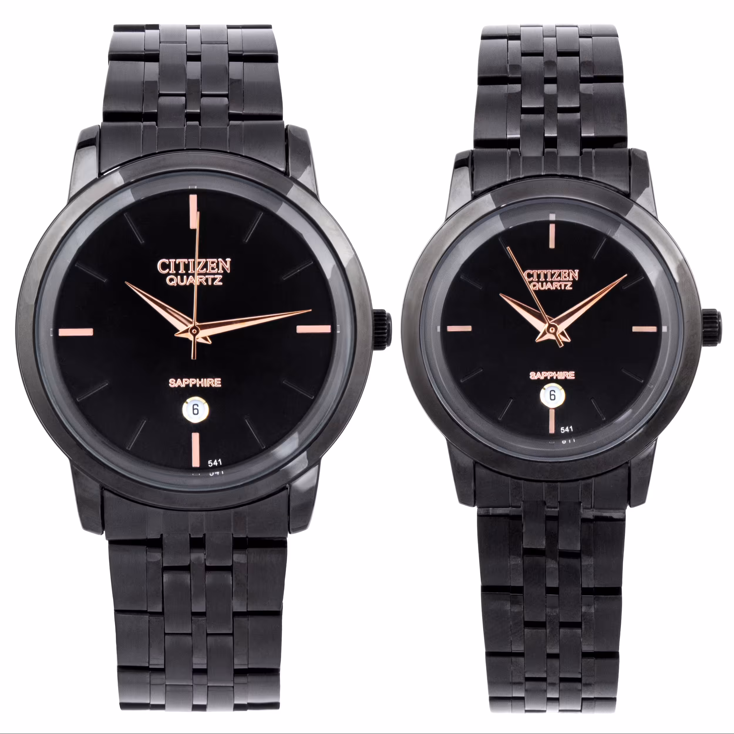 ست ساعت مچی عقربه ای زنانه و مردانه -سیتی زن -مدل WS-56