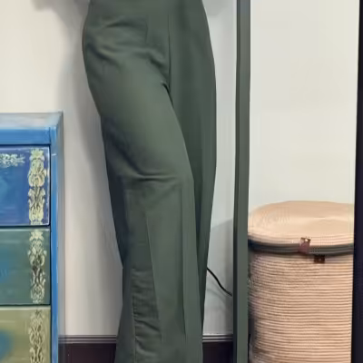 شلوار بگی لینن زنانه