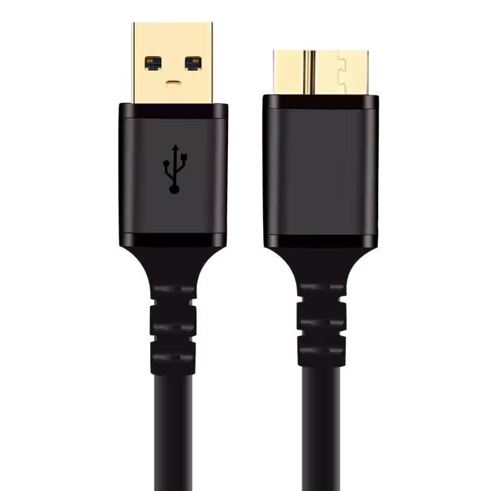 کابل هارد USB 3.0 کی نت پلاس مدل KP-CUAMHDD06 طول 60 سانتی متر