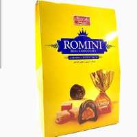 شکلات رومینی شیرین عسل ،شکلات با مغز کارامل