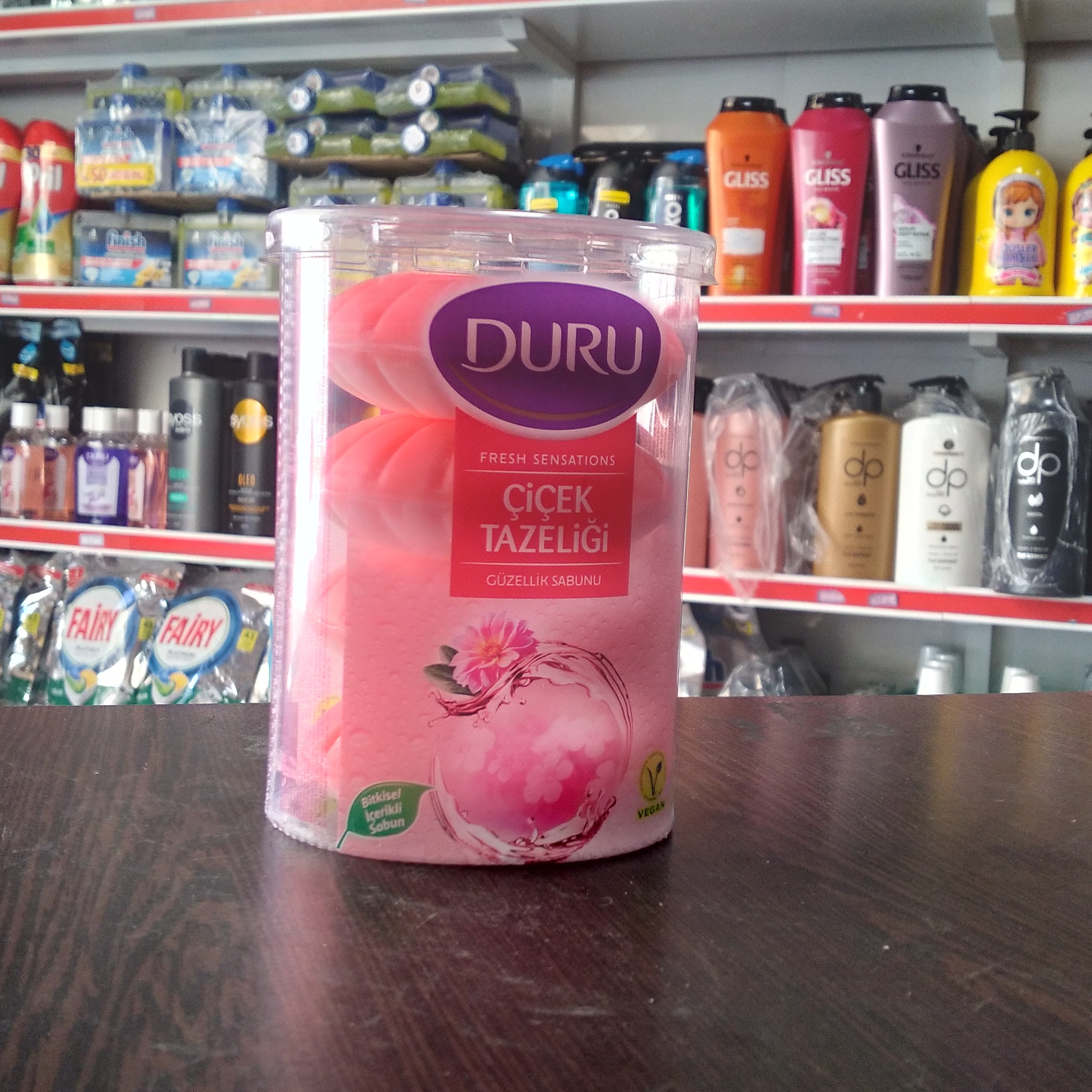 صابون گیاهی دورو سری Fresh Sensation مدل Flower Infusion بسته 4 عددی