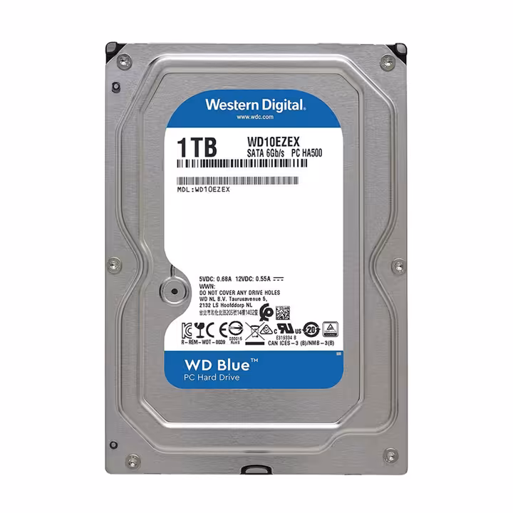 هارد اینترنال وسترن دیجیتال Western Digital Blue WD10EZEX 1TB