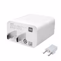 شارژر دیواری اصلی 22 وات شیائومی مدل MDY-10-EC به همراه تبدیل برق دو به دو

