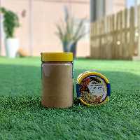 کره چهار مغز 500 گرمی اکبرزاده تولید شده از بهترین مغزجات بازار 