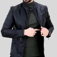 کاپشن چرم داخل مخمل شیک