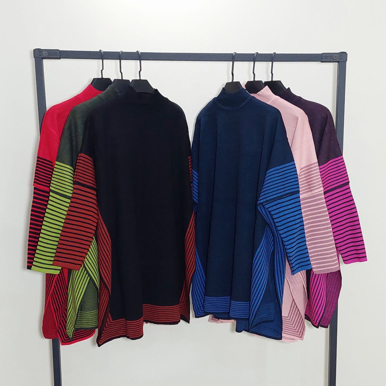 مانتو بافت زنانه مناسب سایز 36تا 44