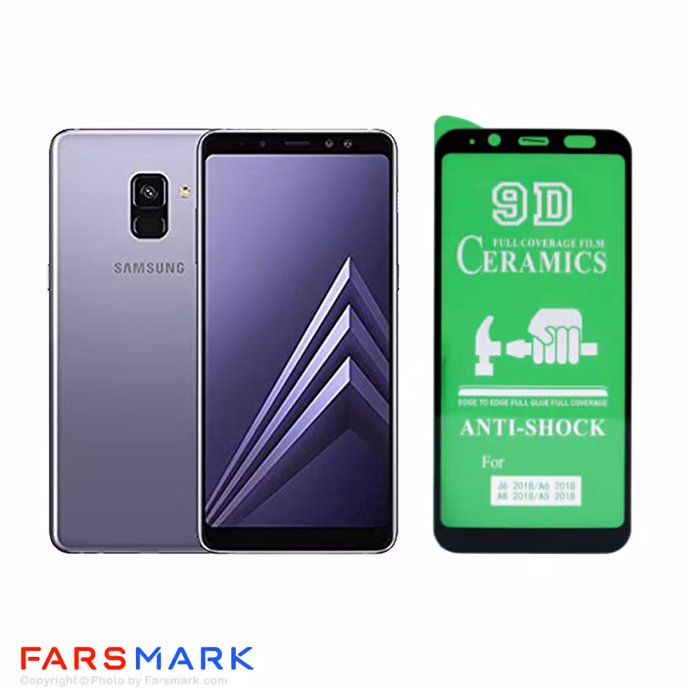 گلس سرامیکی گوشی سامسونگ Samsung Galaxy A8 2018