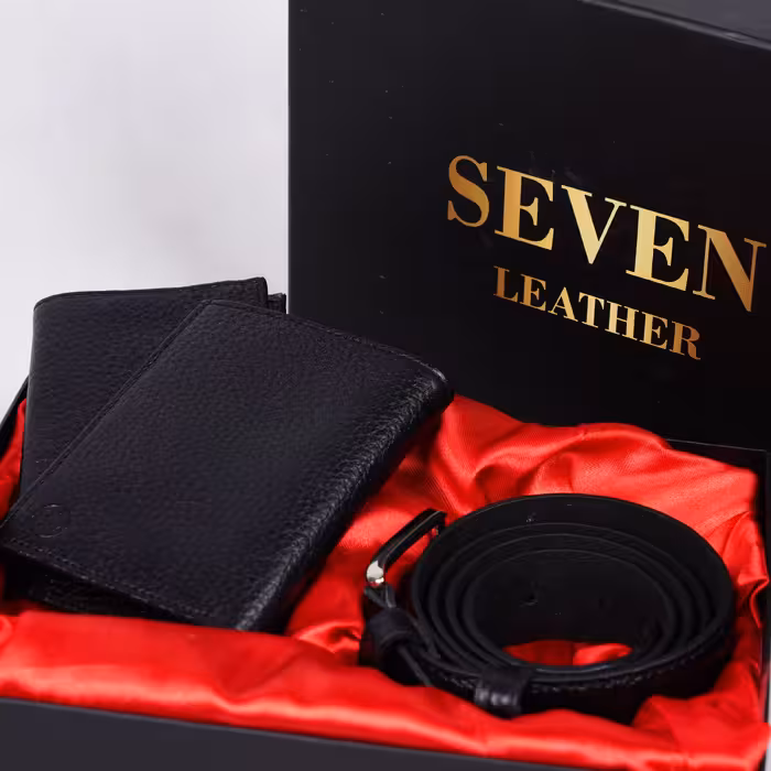 ست مردانه و پسرانه چرم سون مدل sh110-f