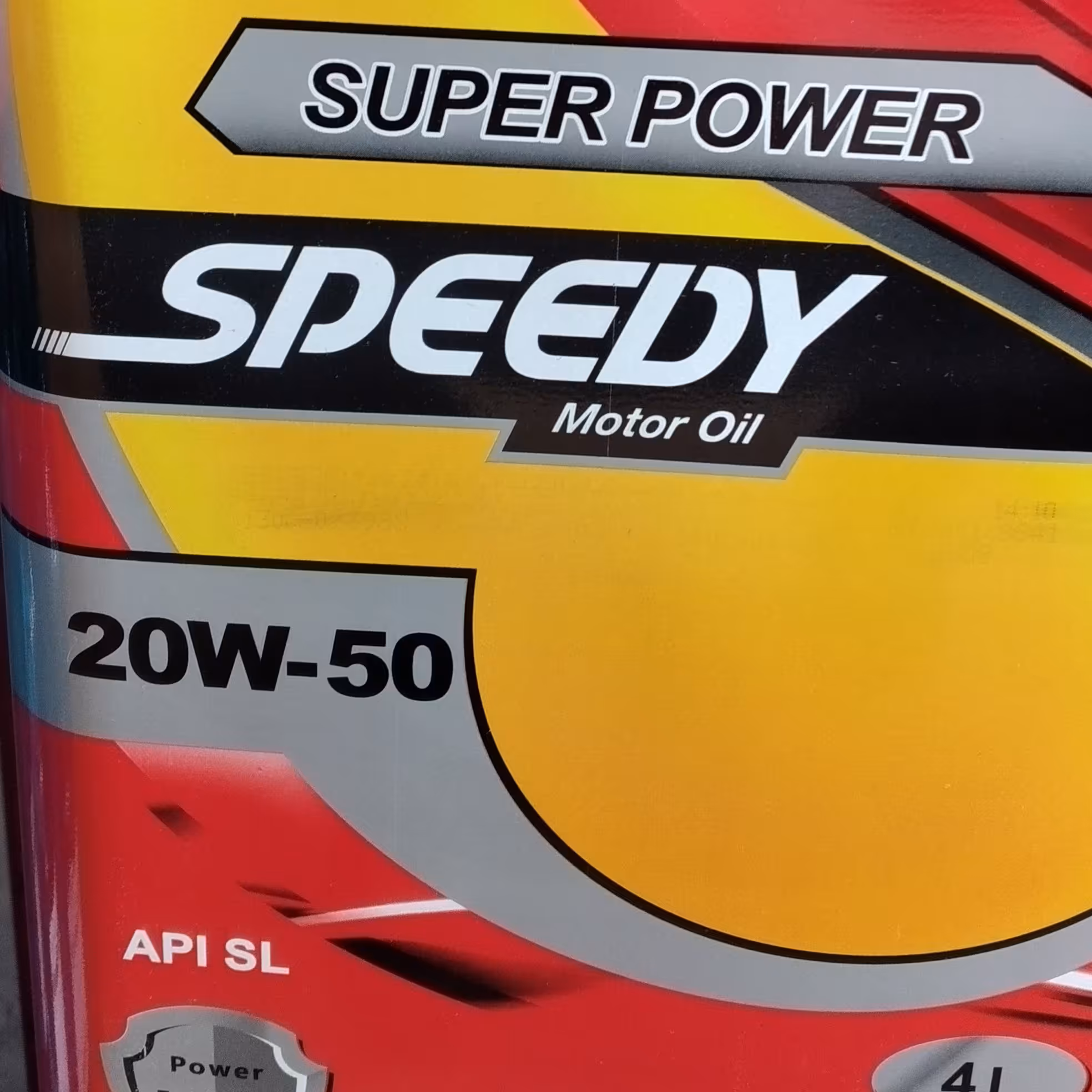 روغن موتور سوپر پاور  اسپیدی 4 لیتری