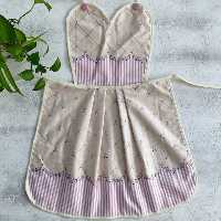 پیشبند مخمل نسوز مدل یسنا طرح 46