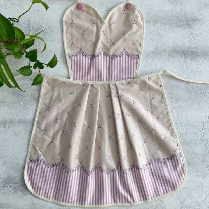 پیشبند مخمل نسوز مدل یسنا طرح 46