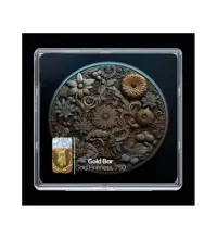 شمش طلا 18 عیار 1.2 گرمی مدوپد مدل سکه مینیاتوری کد SG10737