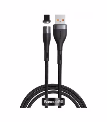 کابل مگنتی لایتنینگ باسئوس مدل Zinc Magnetic CALXC-KG1 طول 1 متر