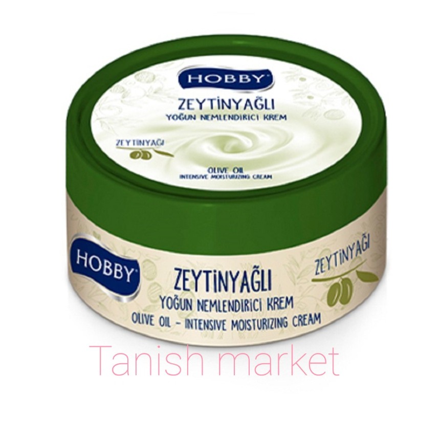 کرم مرطوب کننده روزانه هوبی حاوی روغن زیتون ساخت ترکیه دست وبدن 250 ml 