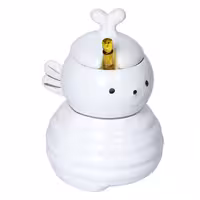 ظرف عسل و مرباخوری سرامیکی باریز طرح خرس 