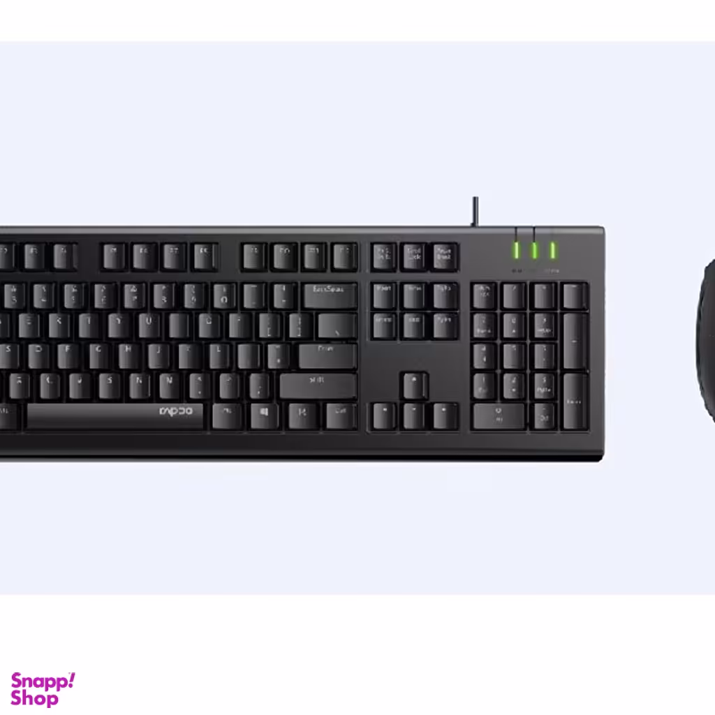 کیبورد و موس رپو (Rapoo) مدل X120 Pro