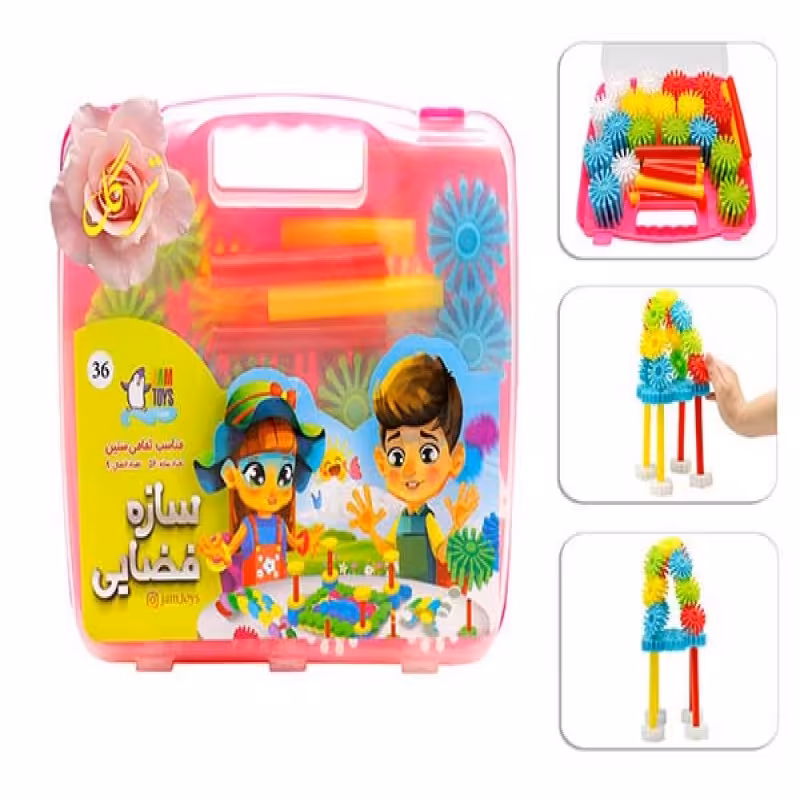 لگو ساختنی سازه فضایی کیفیت بی نظیر با بسته بندی کیفی