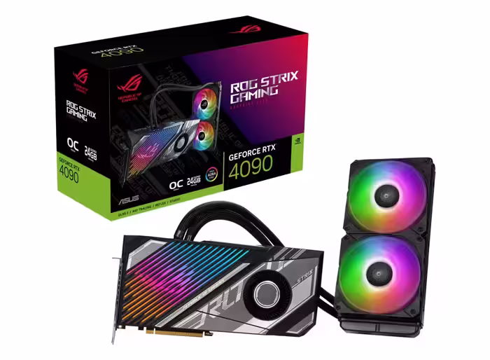 خرید کارت گرافیک ایسوس ASUS ROG Strix LC GeForce RTX 4090 با بهترین قیمت