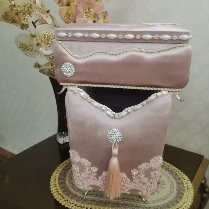 سطل و جادستمال کاغذی مدل دار