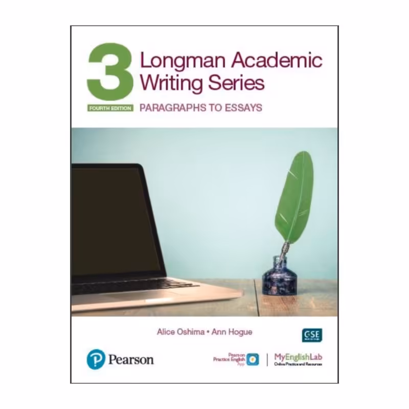 کتاب Longman Academic Writing Series 3 اثر Alice Oshima. Ann Hogue انتشارات Pearson