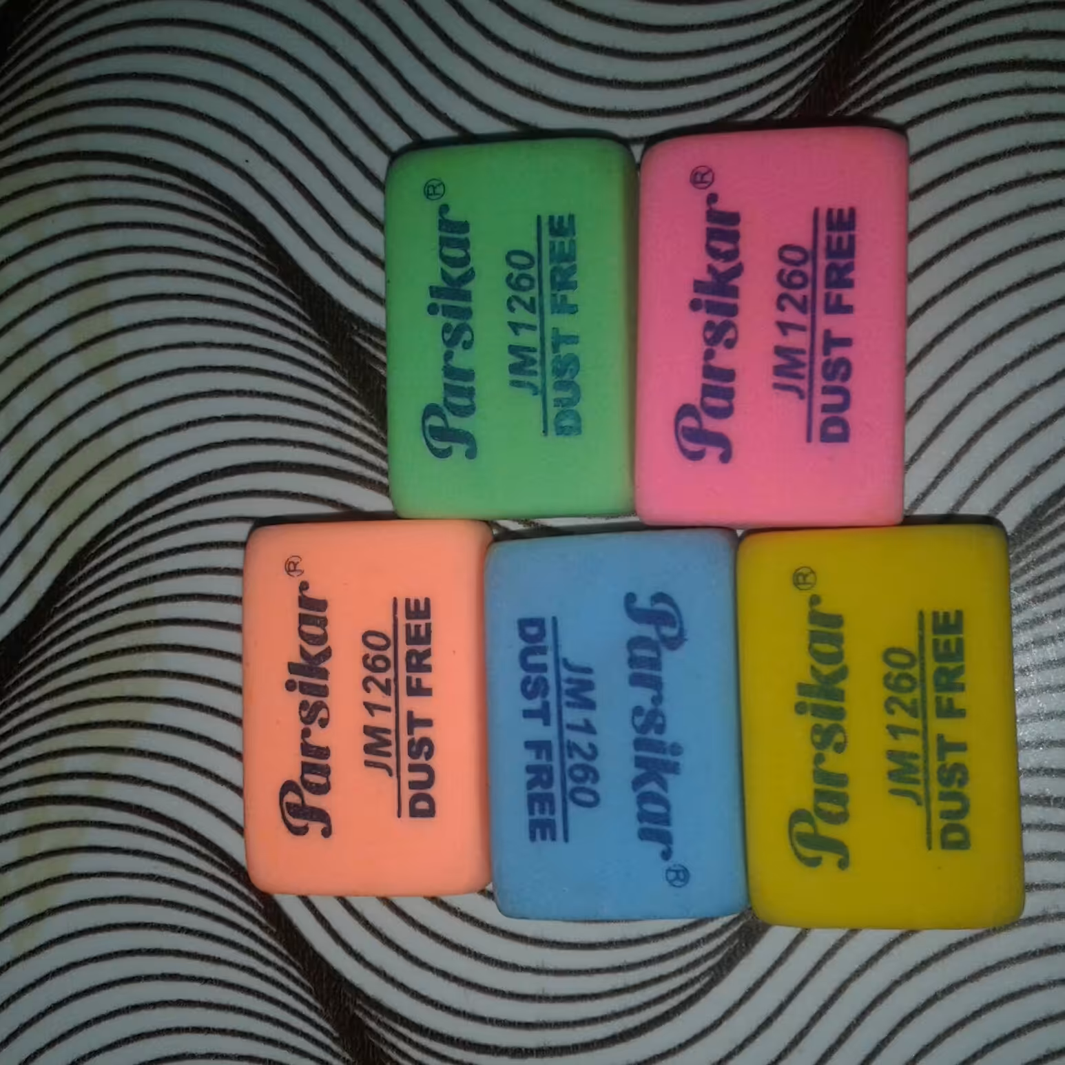 کد285الف - پاک کن پارسی کار - پاک کن پارسیکار - پاکن رنگی - پاک کن رنگی - لوازم تحریر