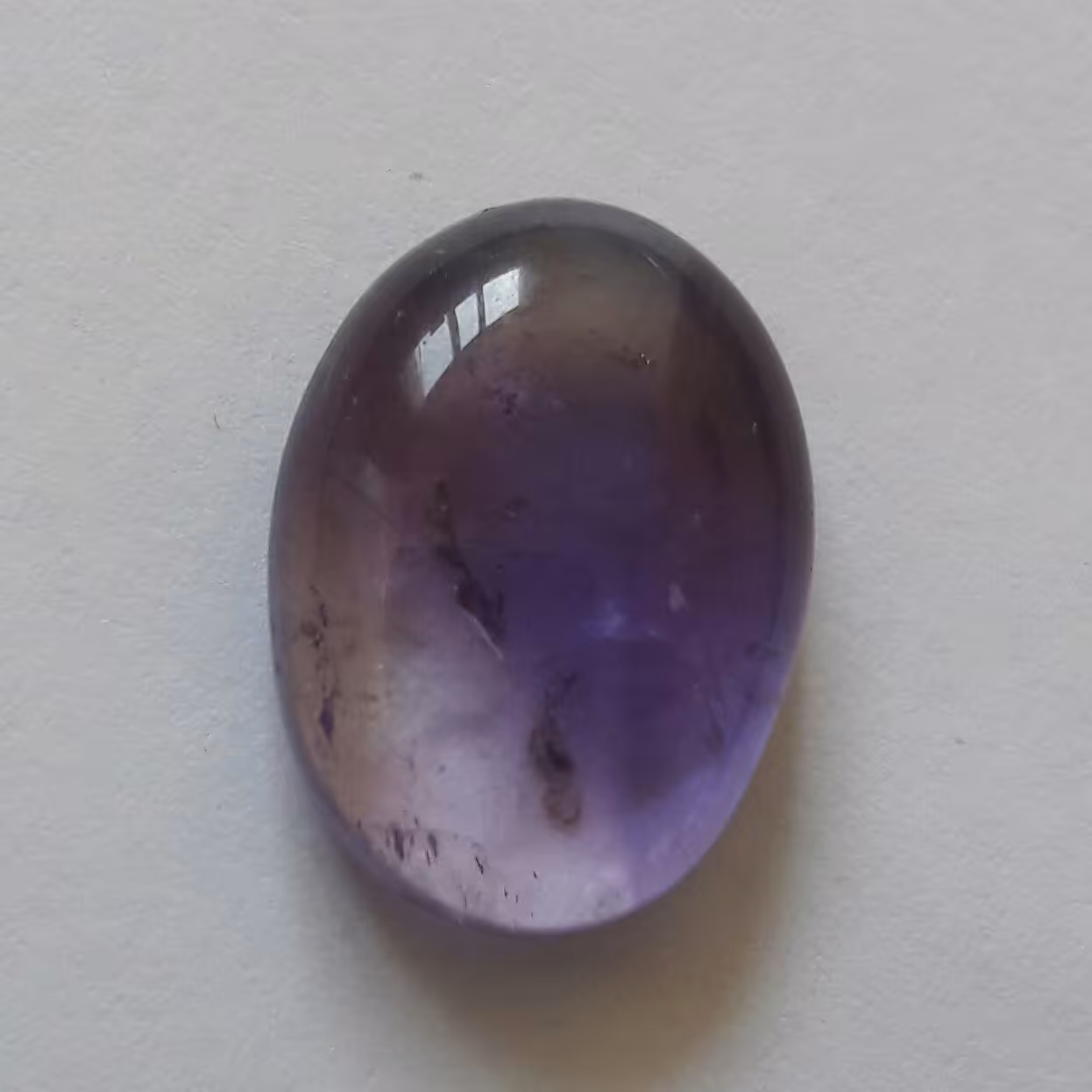 نگین آمیتیست  افریقایی طبیعی دامله تراش