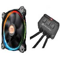 فن کیس ترمالتیک مدل CL-F043-PL14SW-A Riing 14 Led RGB همراه با سوئیچ