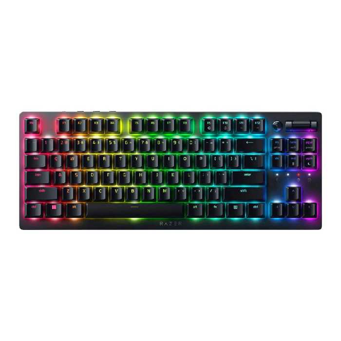 کیبورد بی سیم گیمینگ ریزر DeathStalker V2 Pro TKL Clicky Switch