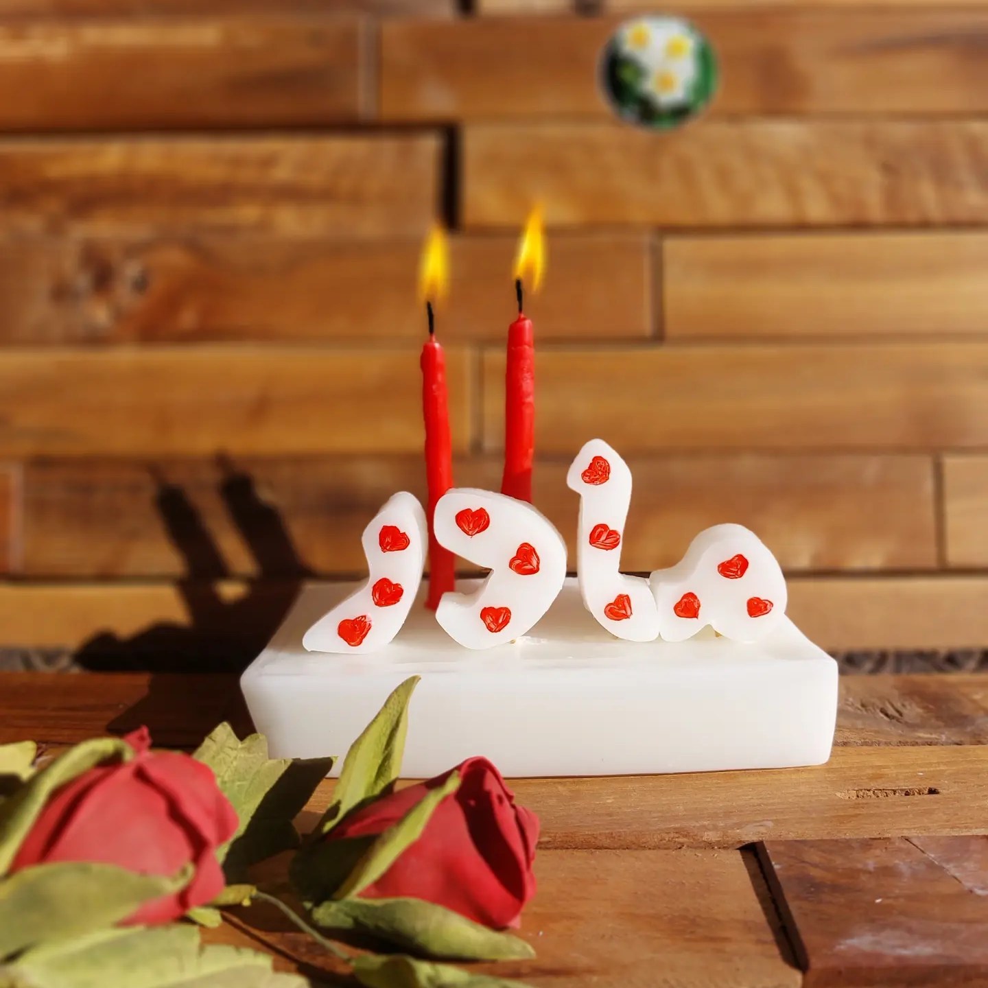 شمع طرح اسم فارسی 