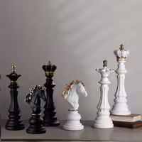 ست دکور ی مهرهای شطرنج 