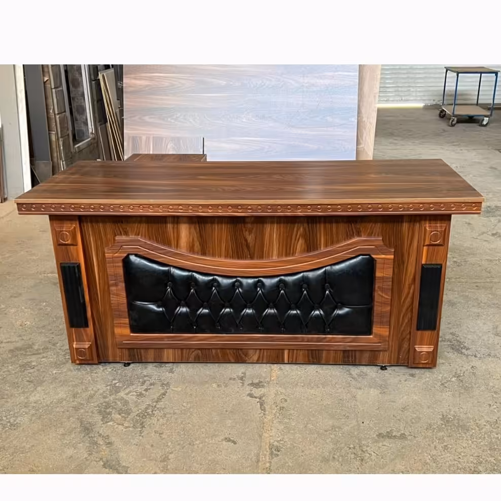 میز مدیریت رز لمسه به همراه ال متحرک 