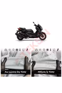 چادر موتورسیکلت YAMAHA X MAX 400 ABS MOTORCYCLE TARPAULIN ضد آب UV محافظت شده MIFLON MOTOR BRANDA ULTRASHOP