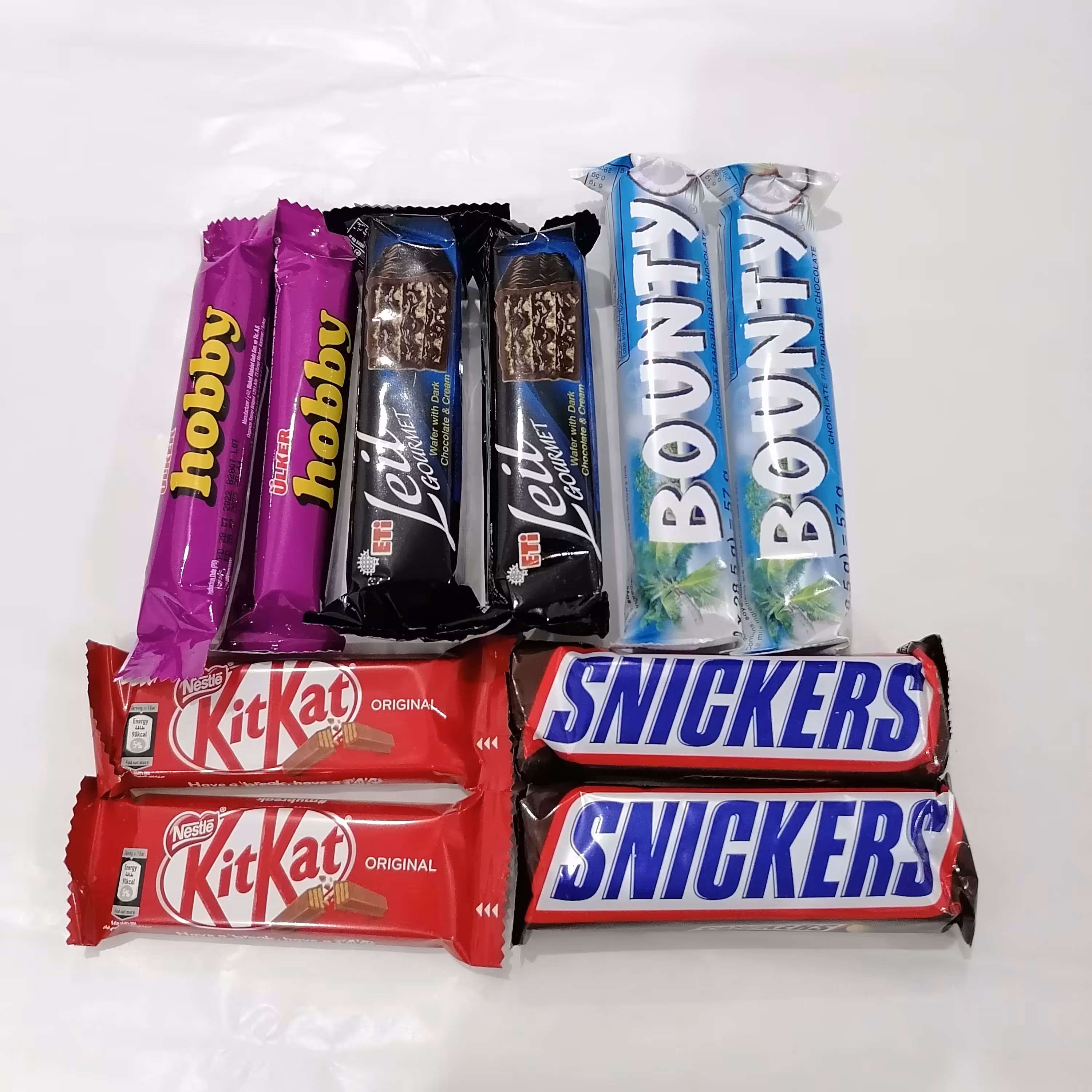 شکلات  پک شکلات 10 عددی (5مدل)