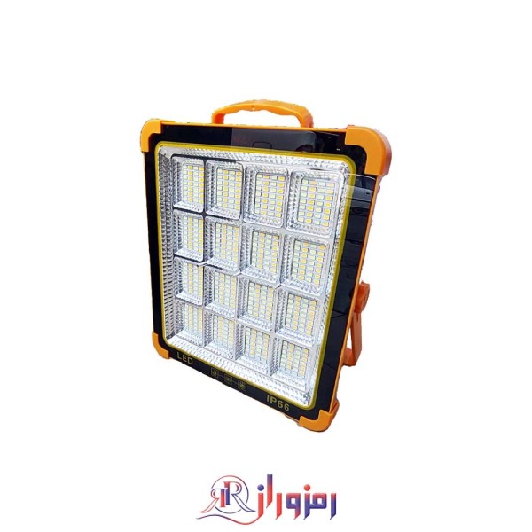 پروژکتور شارژی خورشیدی مدل TUSK-D11