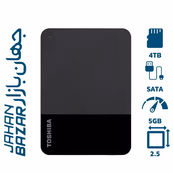 هارد اکسترنال توشیبا مدل Canvio Ready با ظرفیت 4 ترابایت