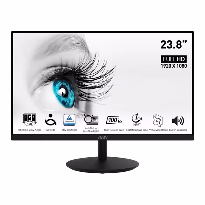 مانیتور ام اس آی مدل PRO MP242A سایز 23.8 اینچ