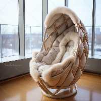 بک دراپ عکاسی نوزاد با گهواره | گرافیک با طعم تربچه