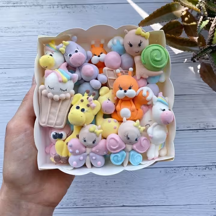 شیرینی نرمالو مارشملو.با بهترین کیفیت و دیزاین خاص