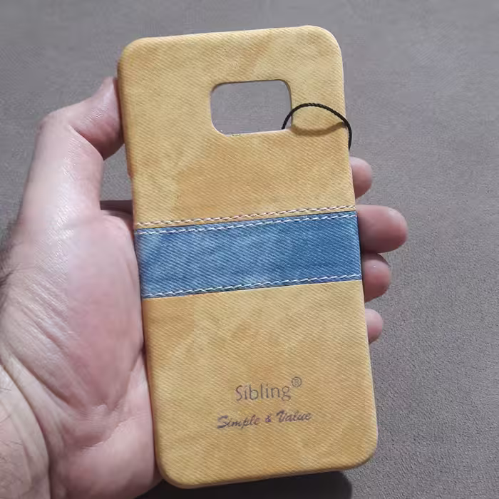قاب خشک روکش چرم سامسونگS6edge plus