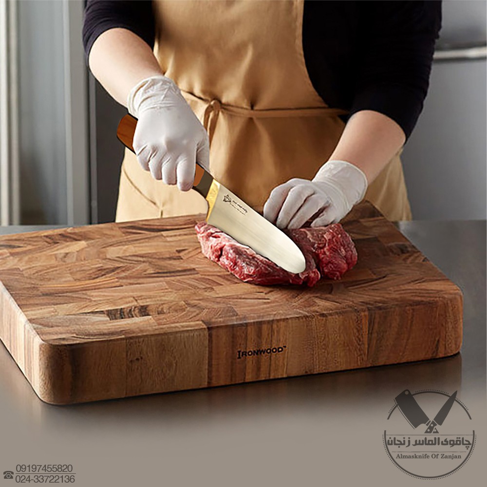 چاقوی قصابی تمام استیل مدل03