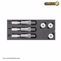ست میکرومتر دو فک آسیمتو داخل سنج 6-3 میلی متر مدل 8-62-209