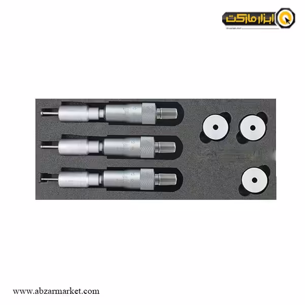 ست میکرومتر دو فک آسیمتو داخل سنج 6-3 میلی متر مدل 8-62-209