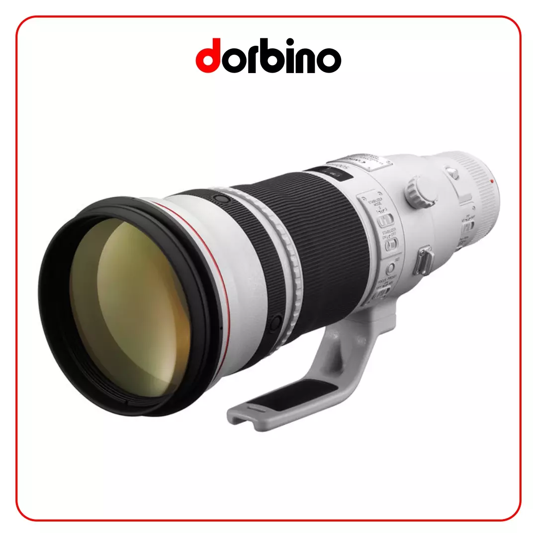 لنز کانن Canon EF 500mm f/4L IS II USM - فروشگاه دوربین دوربینو