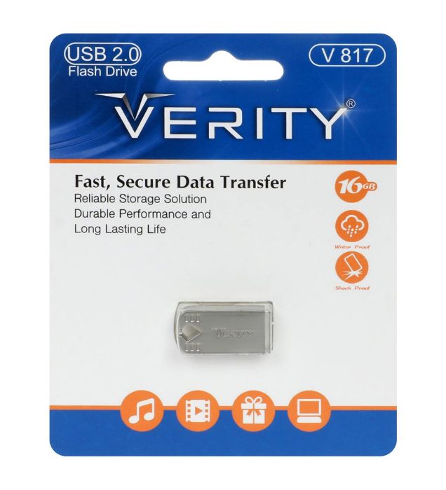 فلش مموری وریتی مدل V817 ظرفیت 16 گیگابایت