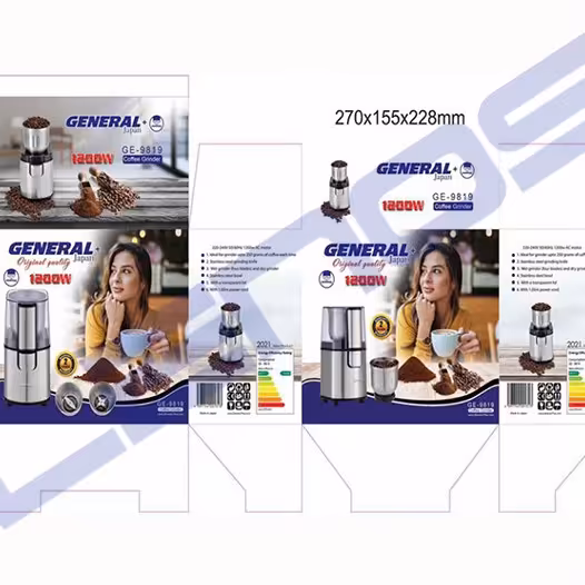 آسیاب و خردکن تیغه استیل برند جنرال مدل GE-9819